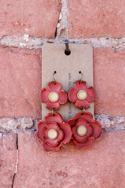 Double Flower Earrings