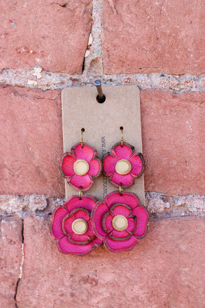 Double Flower Earrings