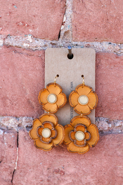 Double Flower Earrings