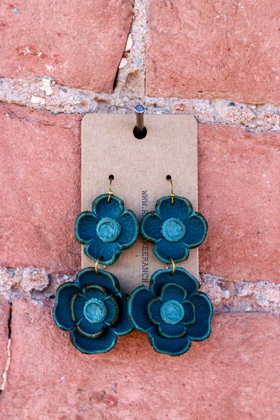 Double Flower Earrings