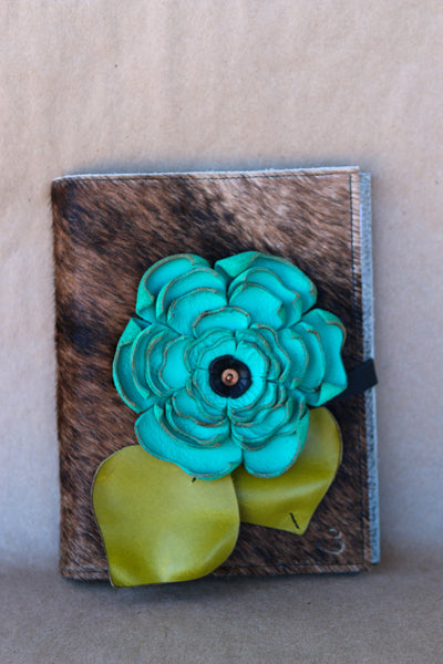 Cowhide Notebook