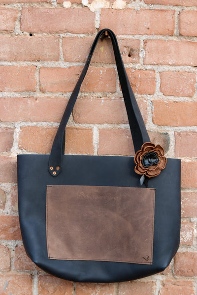 MINI Leather Tote Bag