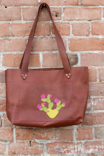 MINI Leather Tote Bag