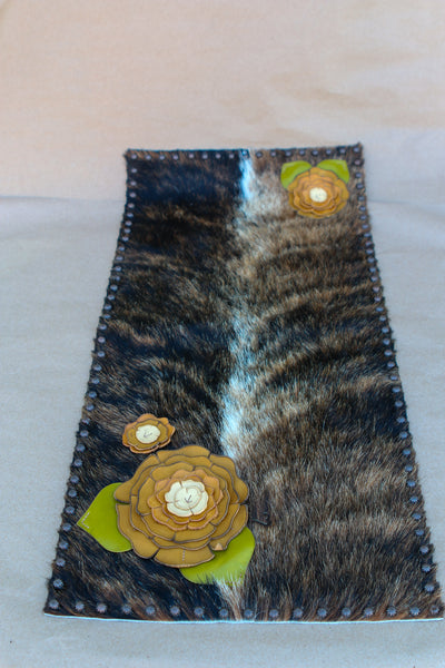 12 x 25 Cowhide Centerpiece