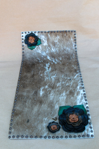 12 x 25 Cowhide Centerpiece